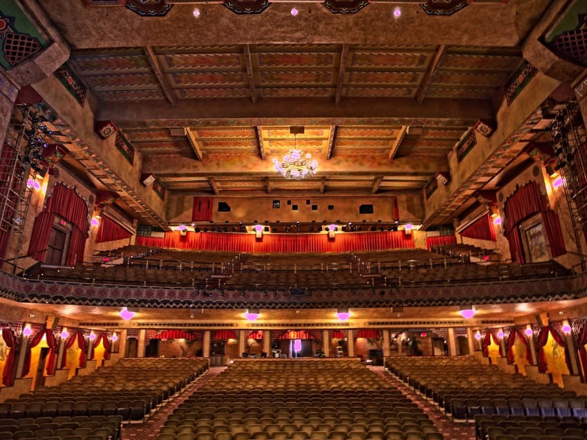 Theatrical Lighting At The Garde Arts Center in New London, CT