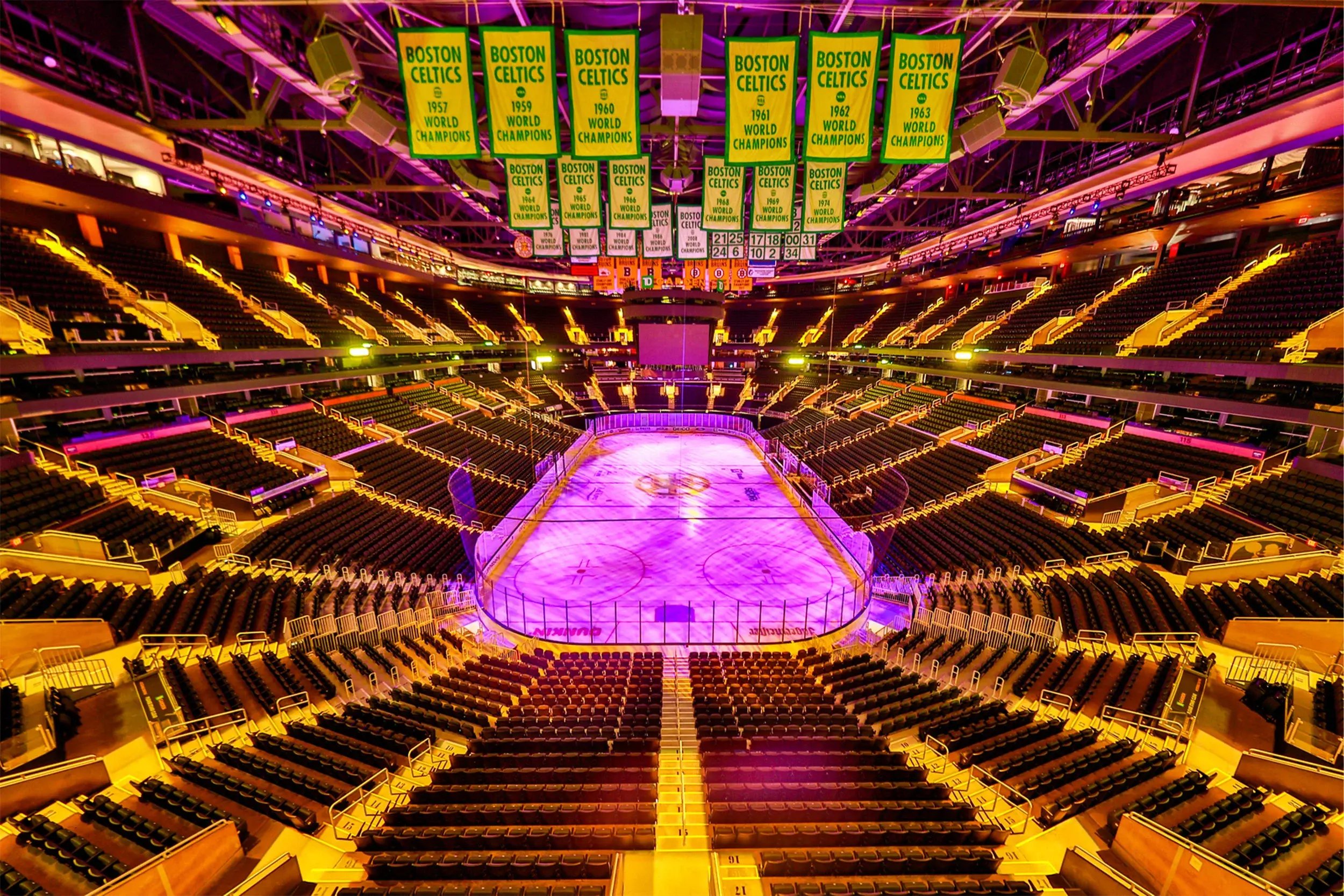 TD Garden Interior Lighting